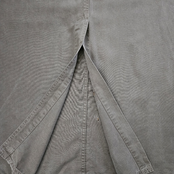 NWT - AKS Amy K Su Tencel/Lyocell Drab Green Maxi Jumper Dress - Size L - Picture 11 of 11